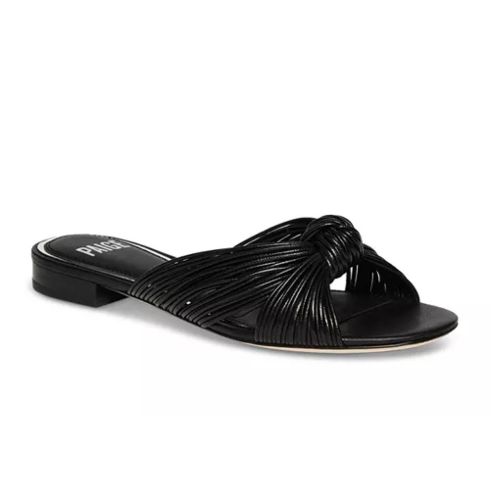 NWT Paige Dany Slip On Knotted Sandals Fits like a size 6
